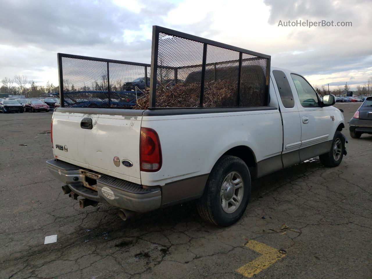 2001 Ford F150  White vin: 1FTRX17L91NB66644