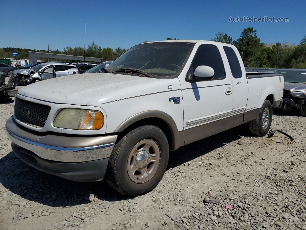 2003 Ford F150  Белый vin: 1FTRX17LX3KA52138