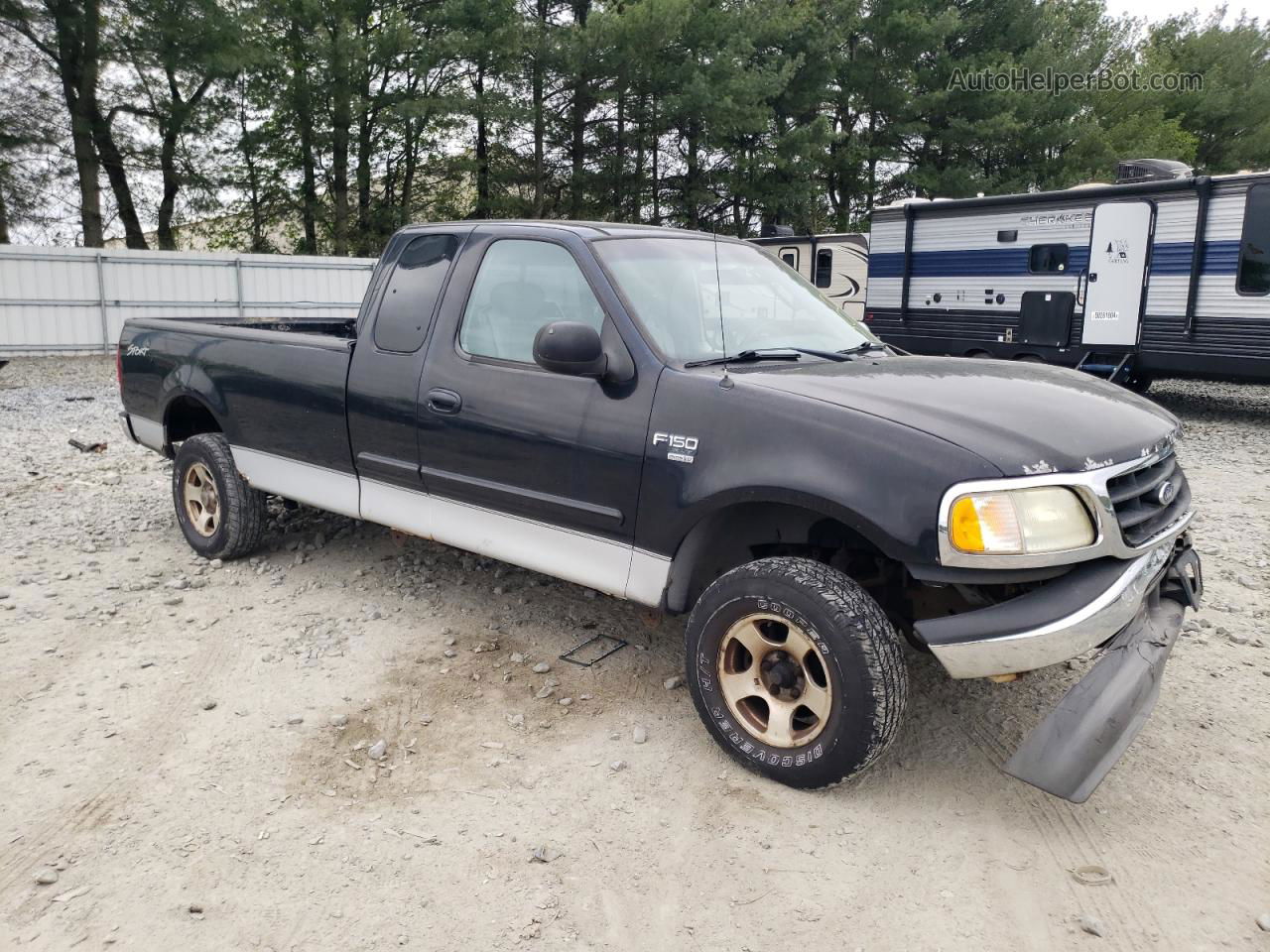 2003 Ford F150  Черный vin: 1FTRX17W03NB31780