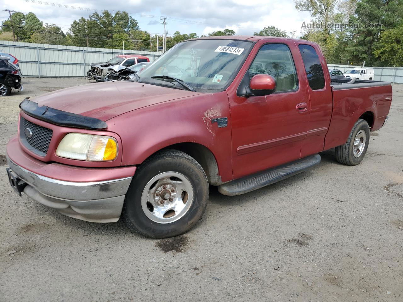 2003 Ford F150  Red vin: 1FTRX17W13NB38656