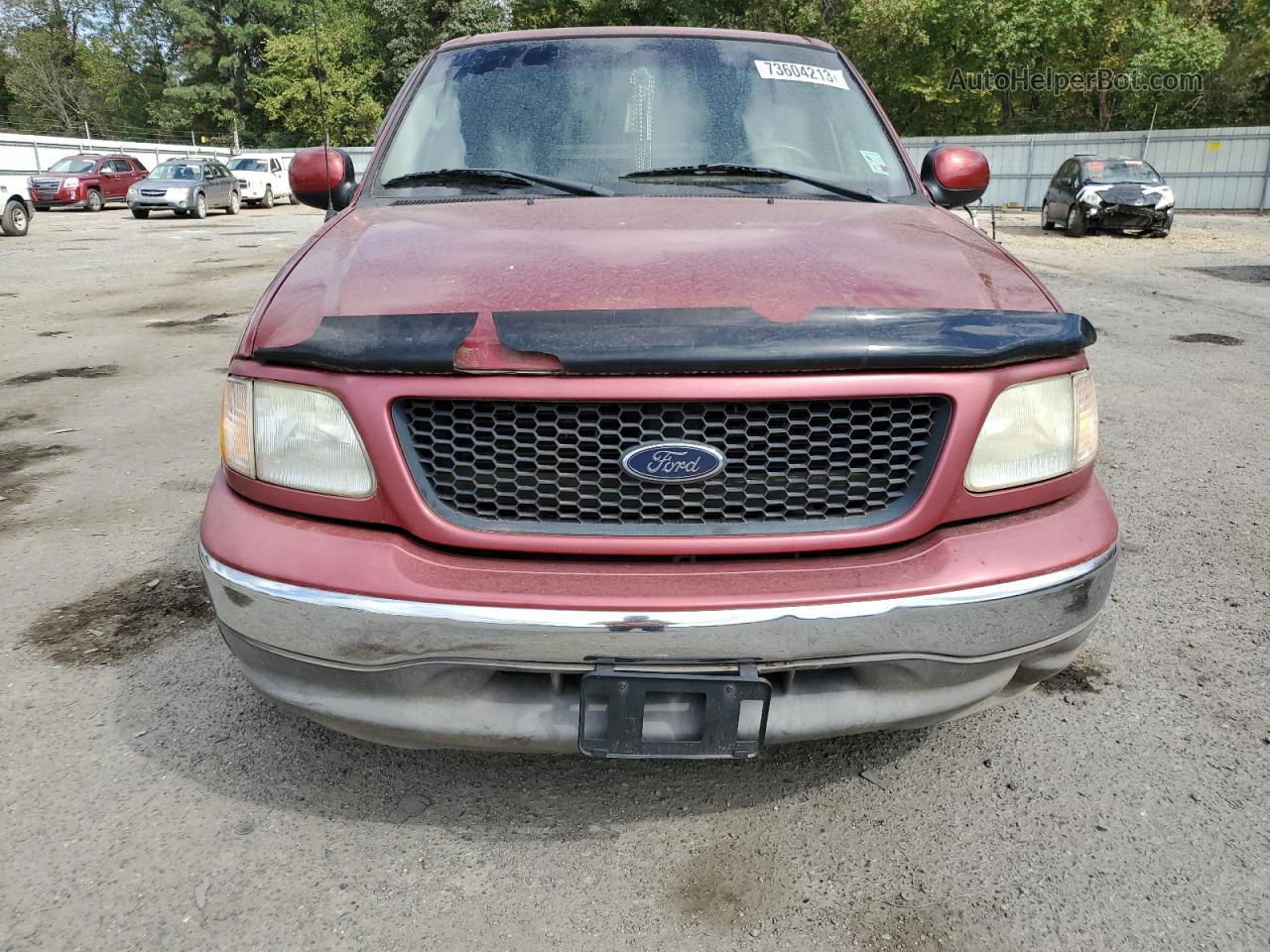 2003 Ford F150  Красный vin: 1FTRX17W13NB38656