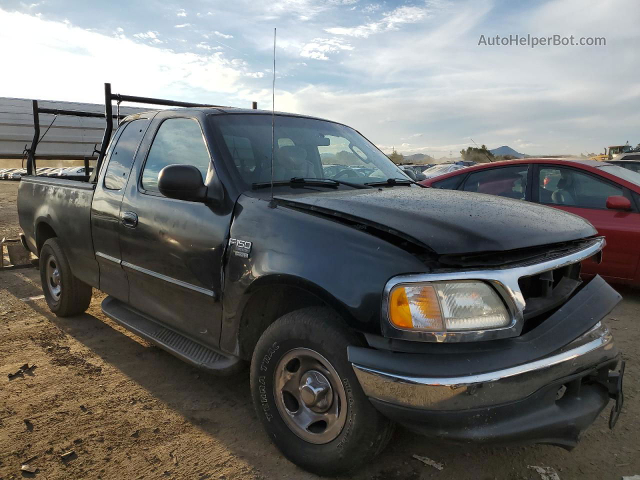 2003 Ford F150  Черный vin: 1FTRX17W23KA29091