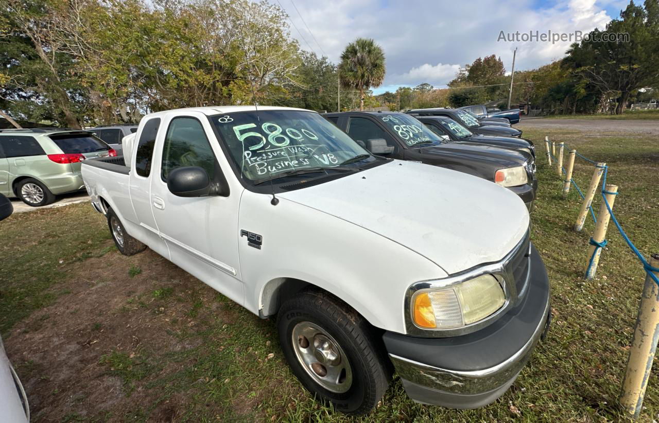 2003 Ford F150  White vin: 1FTRX17W23NA49856