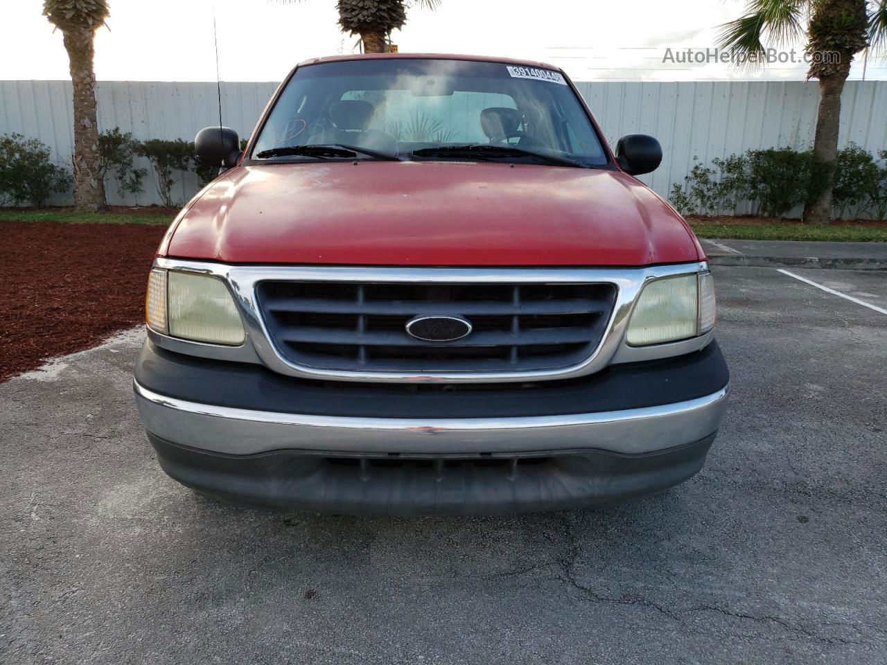 2003 Ford F150  Red vin: 1FTRX17W23NB25222