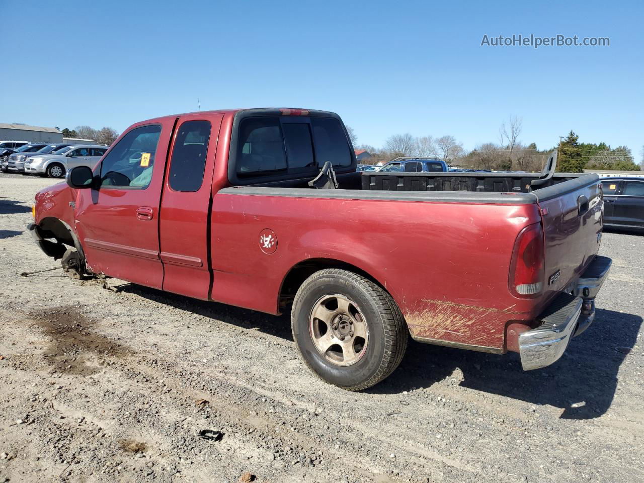 2001 Ford F150  Burgundy vin: 1FTRX17W31NB44309