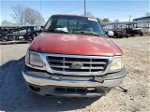 2001 Ford F150  Burgundy vin: 1FTRX17W31NB44309