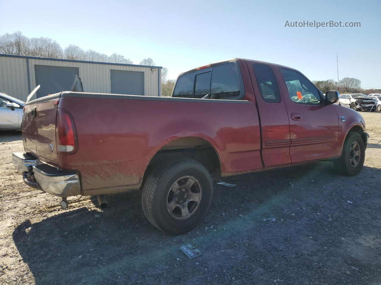 2001 Ford F150  Бордовый vin: 1FTRX17W31NB44309