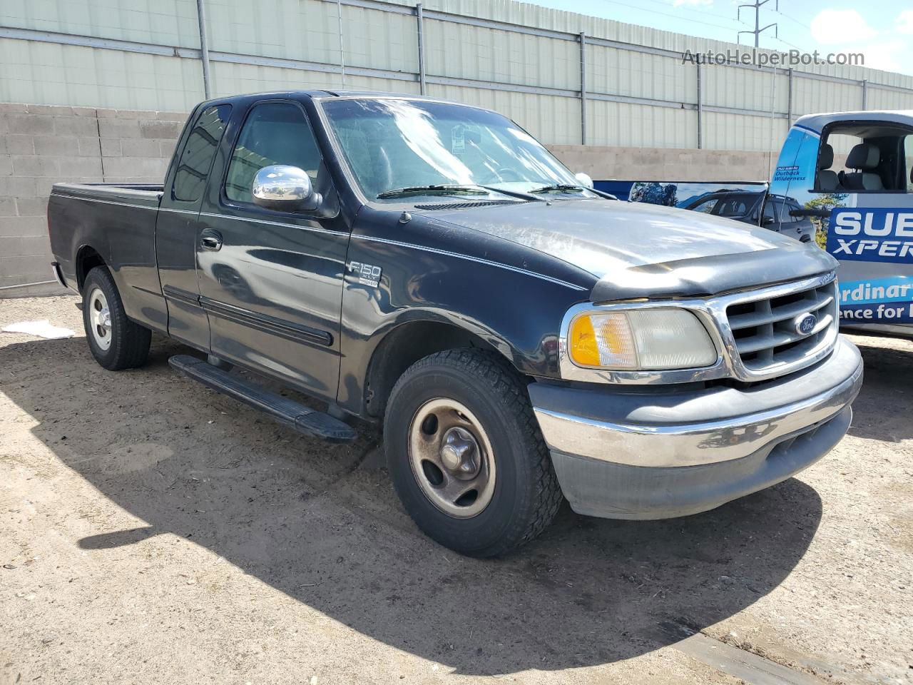 2001 Ford F150  Black vin: 1FTRX17W41KF24910