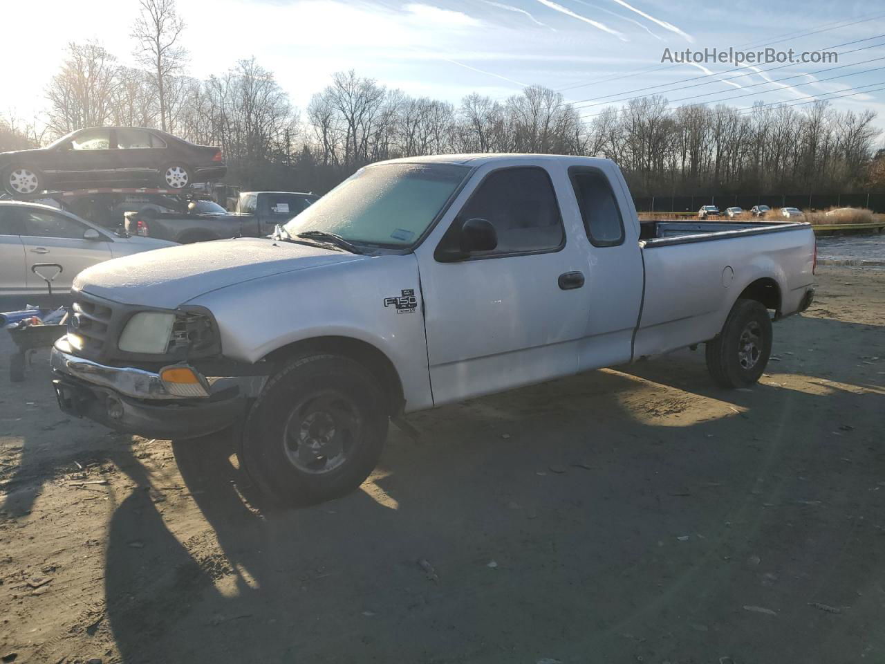 2001 Ford F150  Silver vin: 1FTRX17W41NB72846