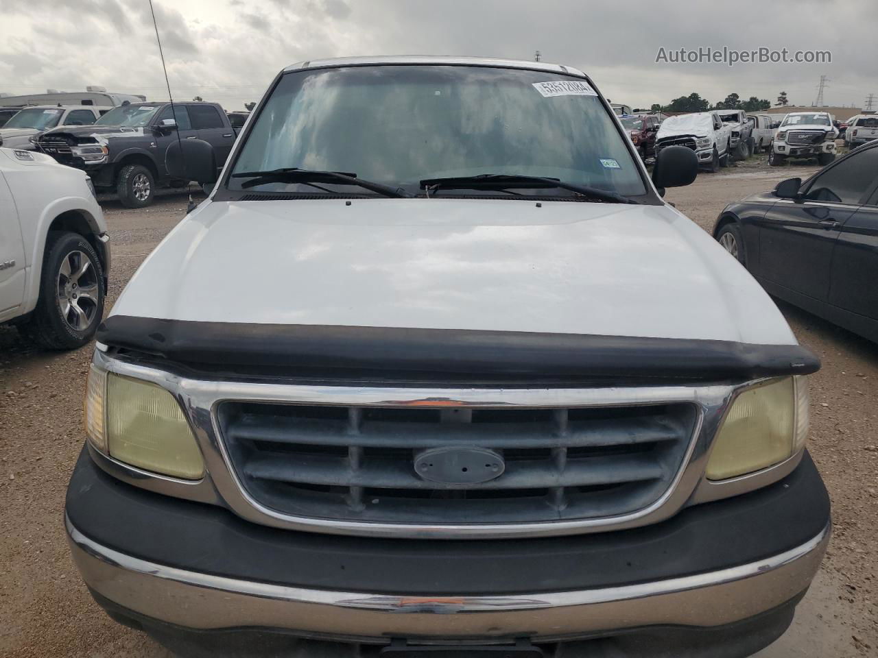 2003 Ford F150 White vin: 1FTRX17W43NA94846