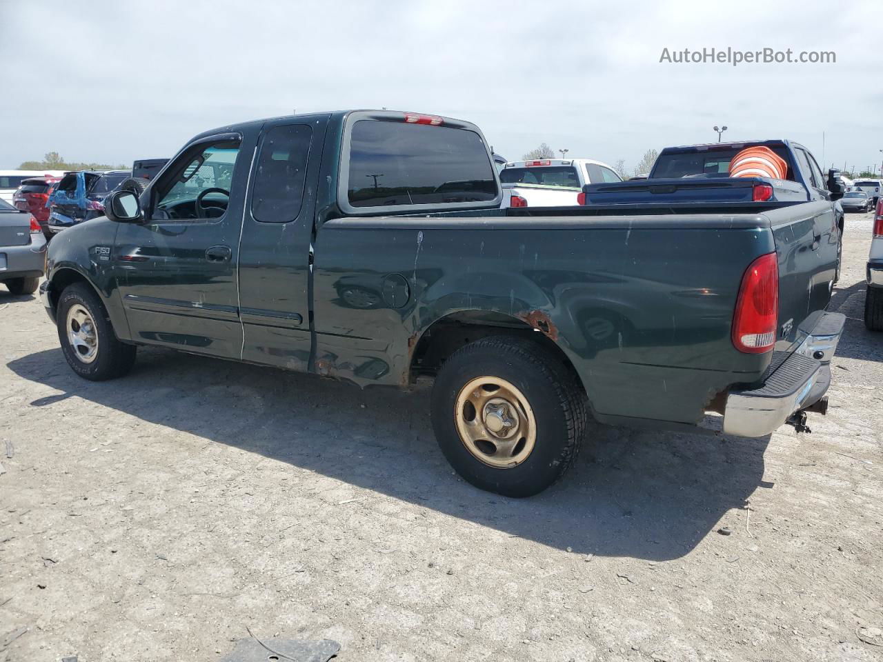 2003 Ford F150  Зеленый vin: 1FTRX17W43NB95515