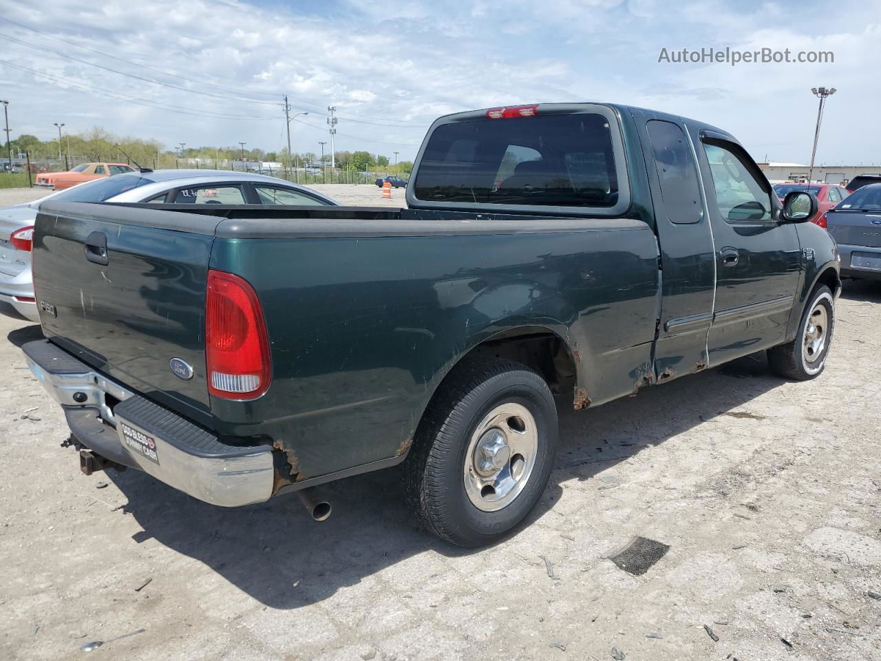 2003 Ford F150  Зеленый vin: 1FTRX17W43NB95515