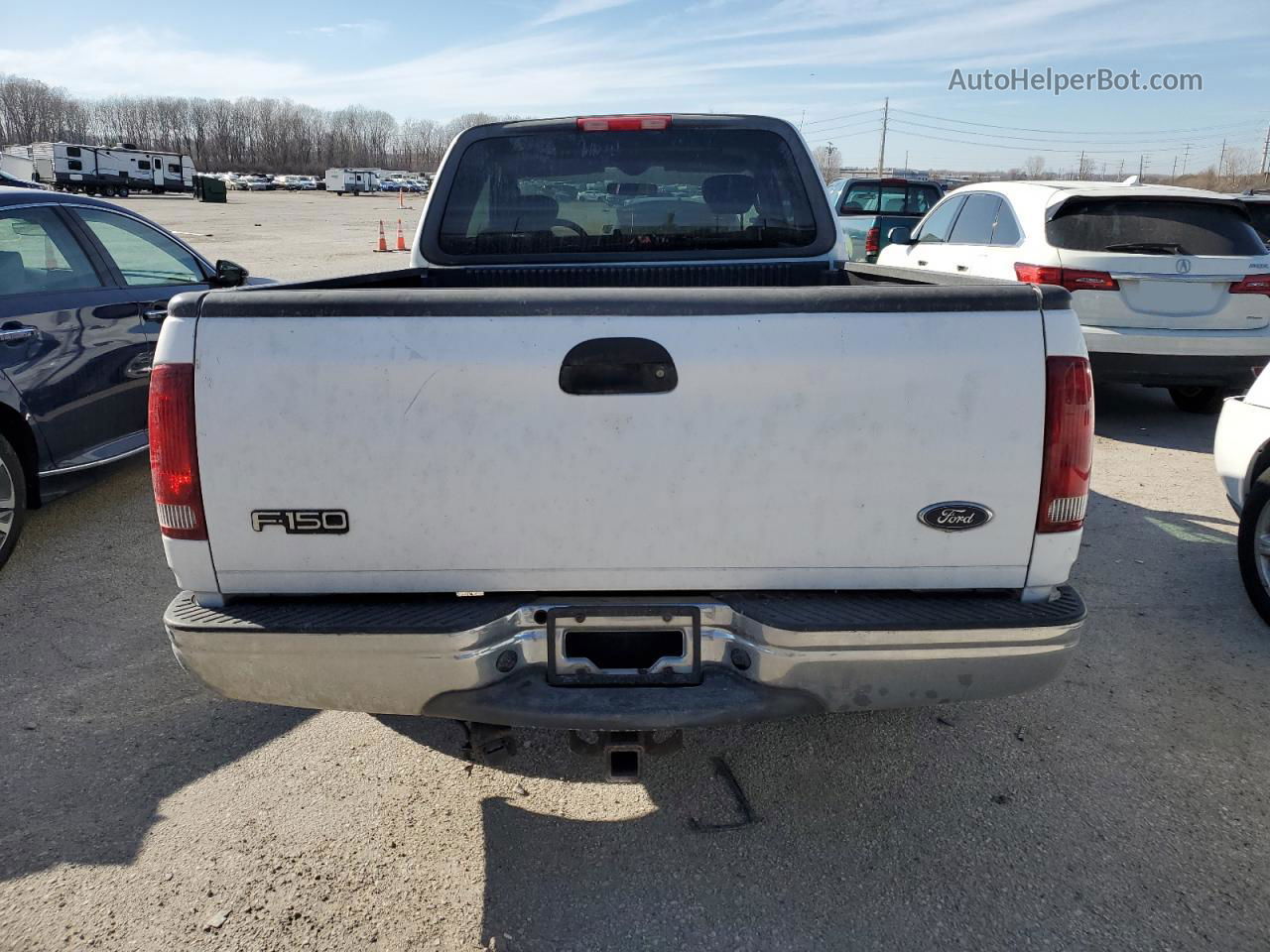 2003 Ford F150  White vin: 1FTRX17W53NB55525