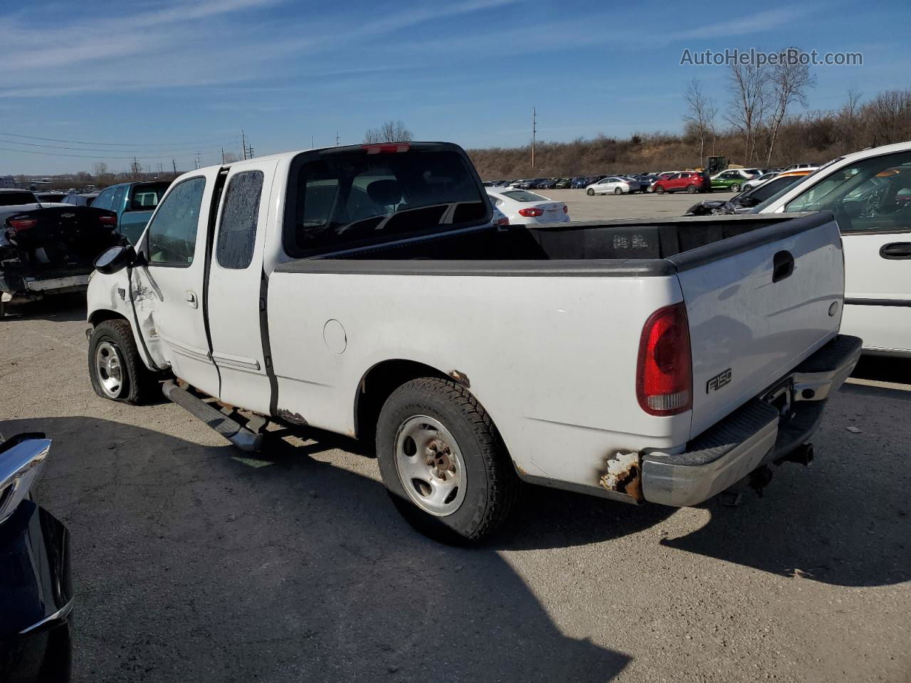 2003 Ford F150  White vin: 1FTRX17W53NB55525