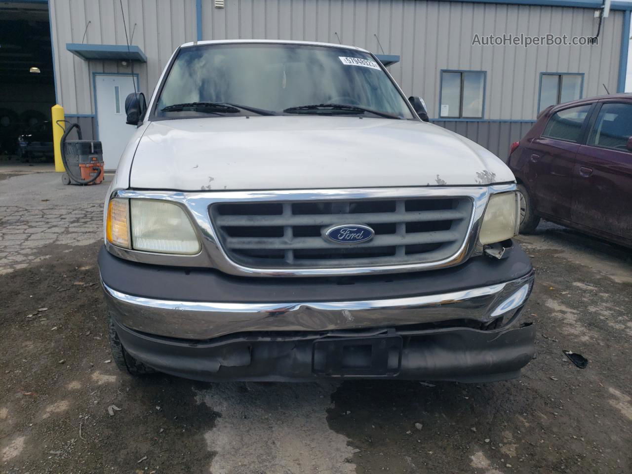 2003 Ford F150  White vin: 1FTRX17W63NA76591