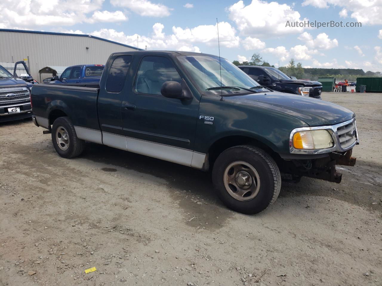 2003 Ford F150  Green vin: 1FTRX17W73NA99443