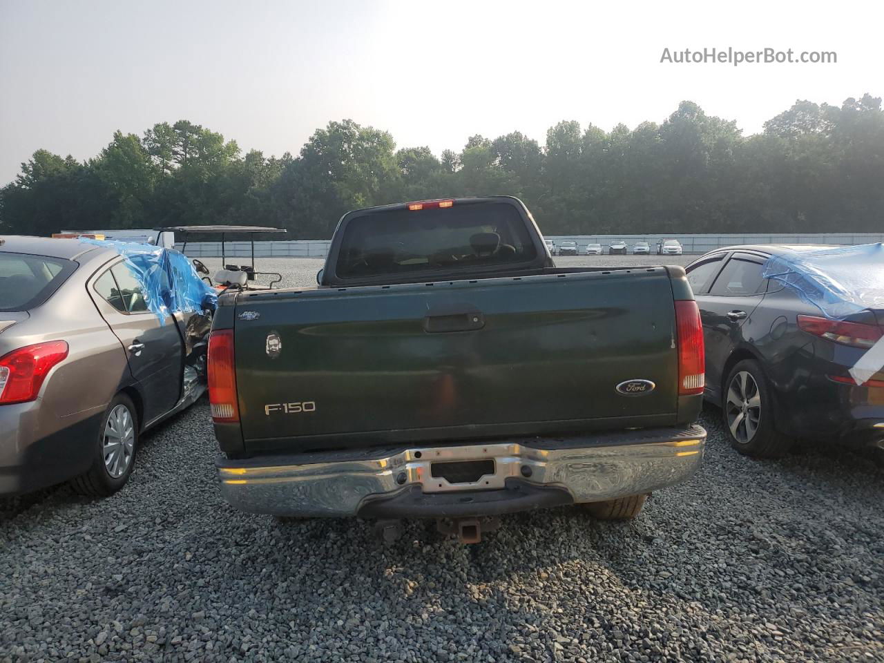 2003 Ford F150  Зеленый vin: 1FTRX17W73NB07086