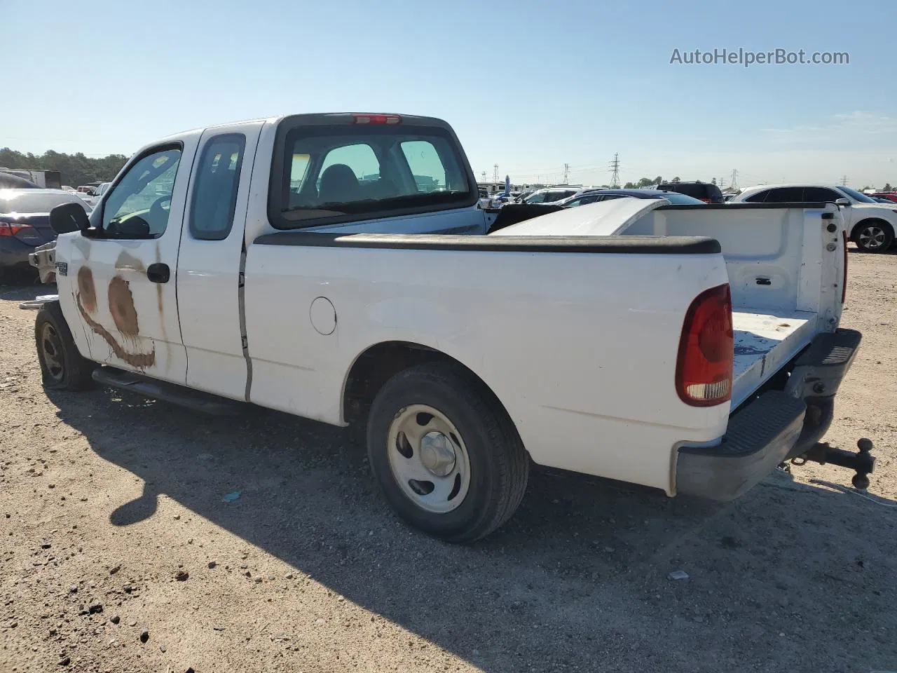 2003 Ford F150  Белый vin: 1FTRX17W83NB37780