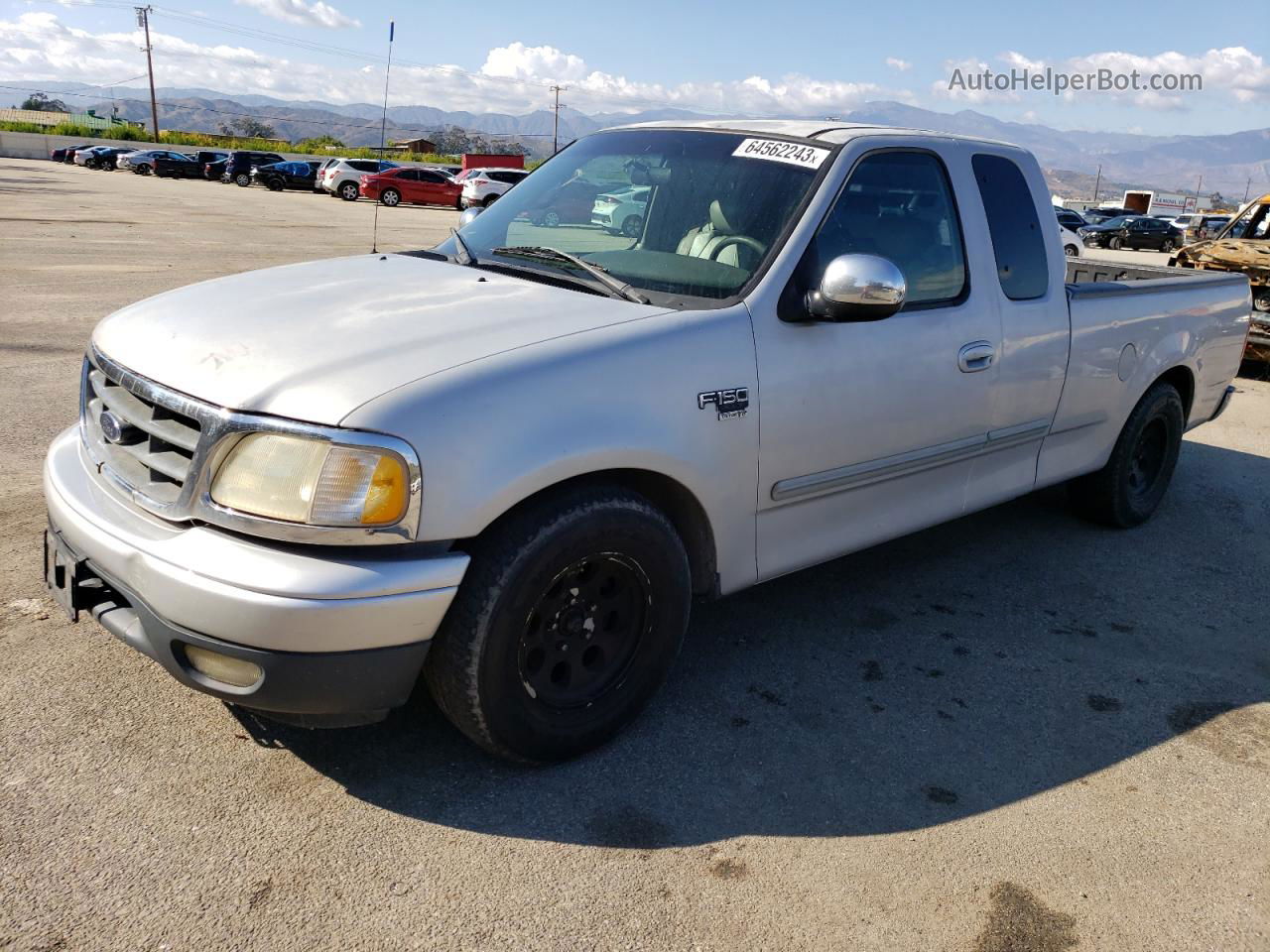 2001 Ford F150  Серебряный vin: 1FTRX17W91NA13417