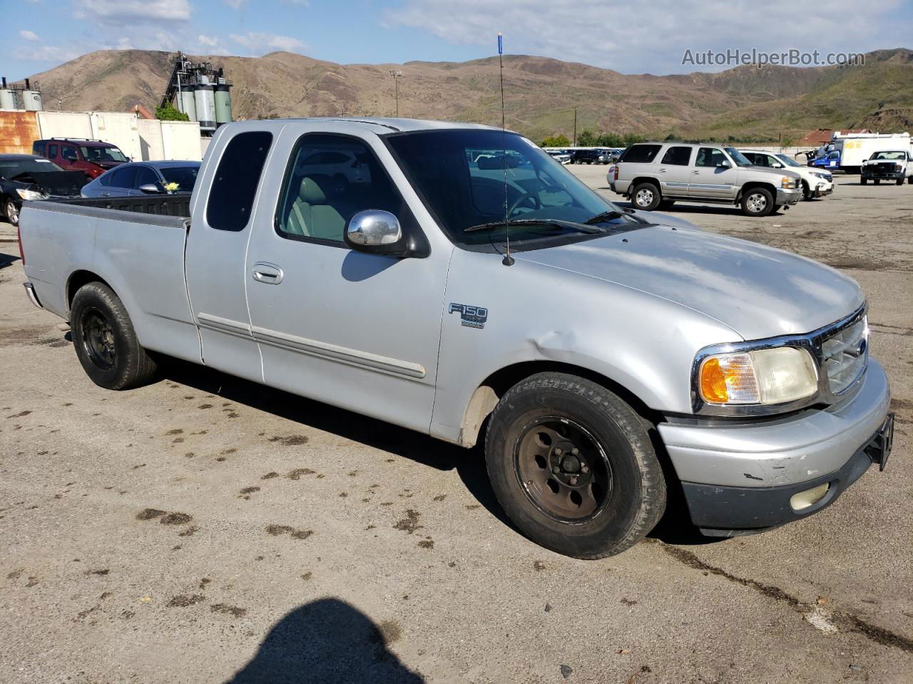 2001 Ford F150  Silver vin: 1FTRX17W91NA13417