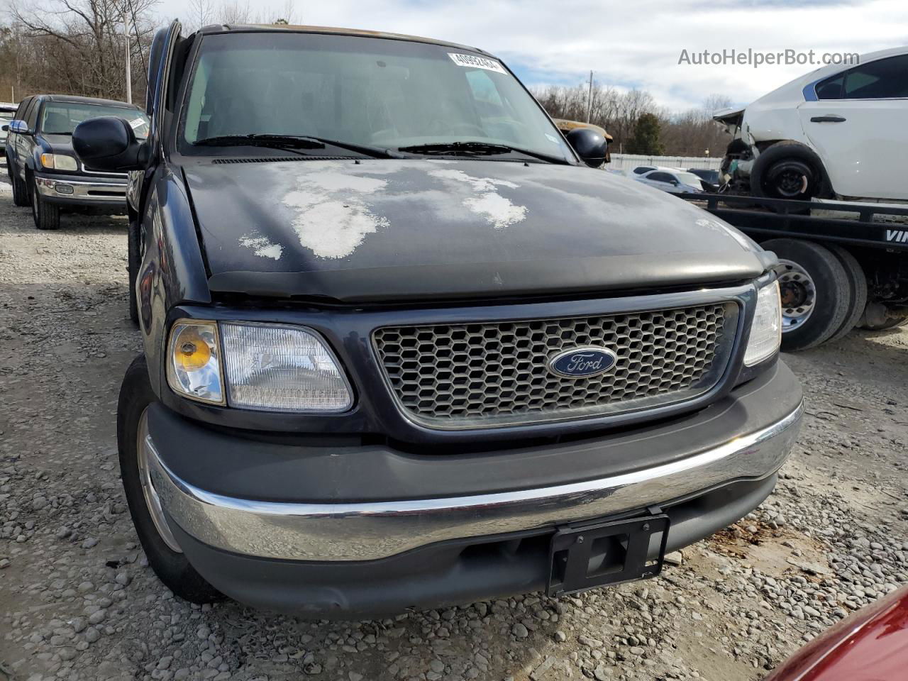 2001 Ford F150  Blue vin: 1FTRX17W91NA76601