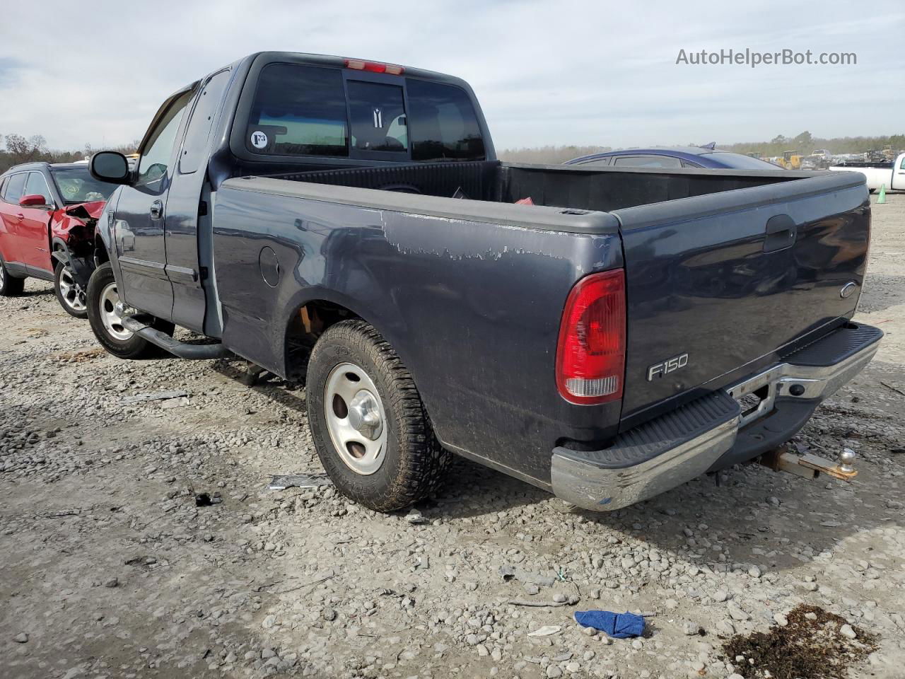 2001 Ford F150  Blue vin: 1FTRX17W91NA76601