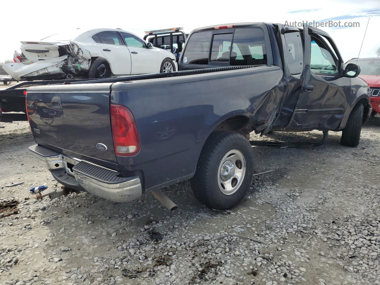 2001 Ford F150  Blue vin: 1FTRX17W91NA76601