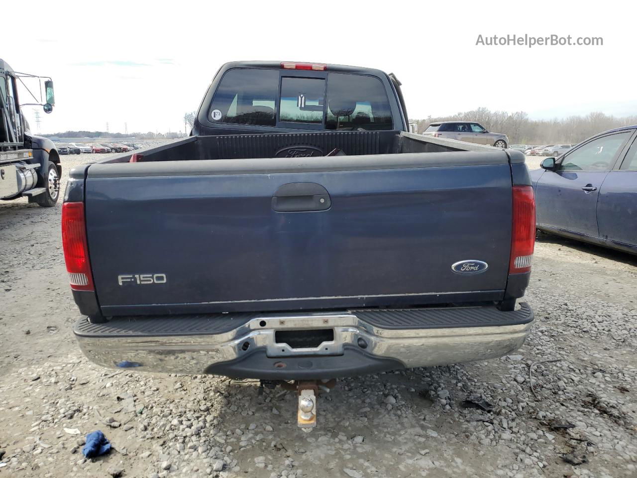 2001 Ford F150  Blue vin: 1FTRX17W91NA76601