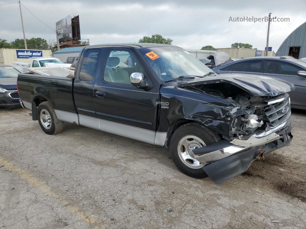 2001 Ford F150  Black vin: 1FTRX17W91NB78884