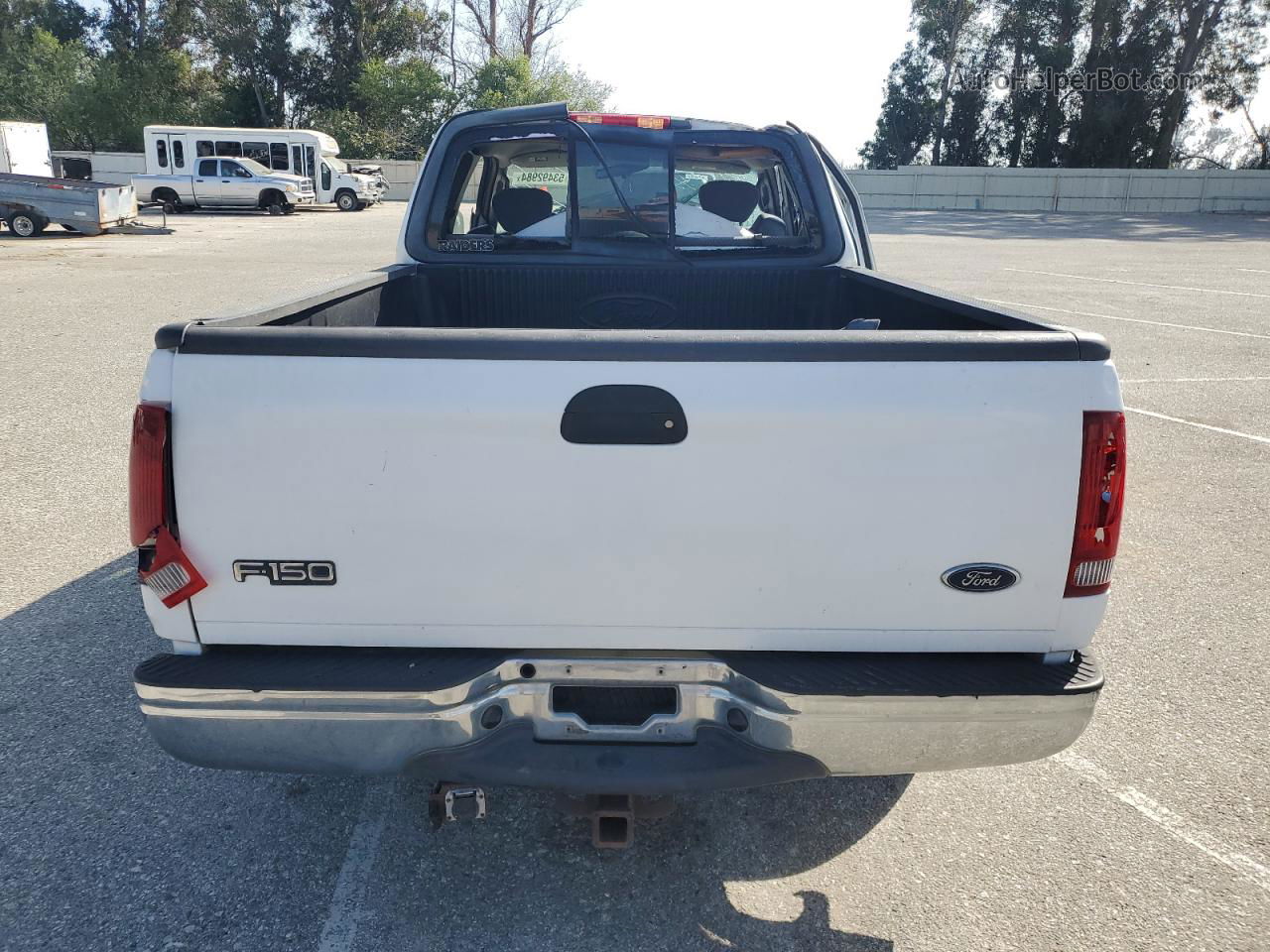 2003 Ford F150  White vin: 1FTRX17W93NB81190