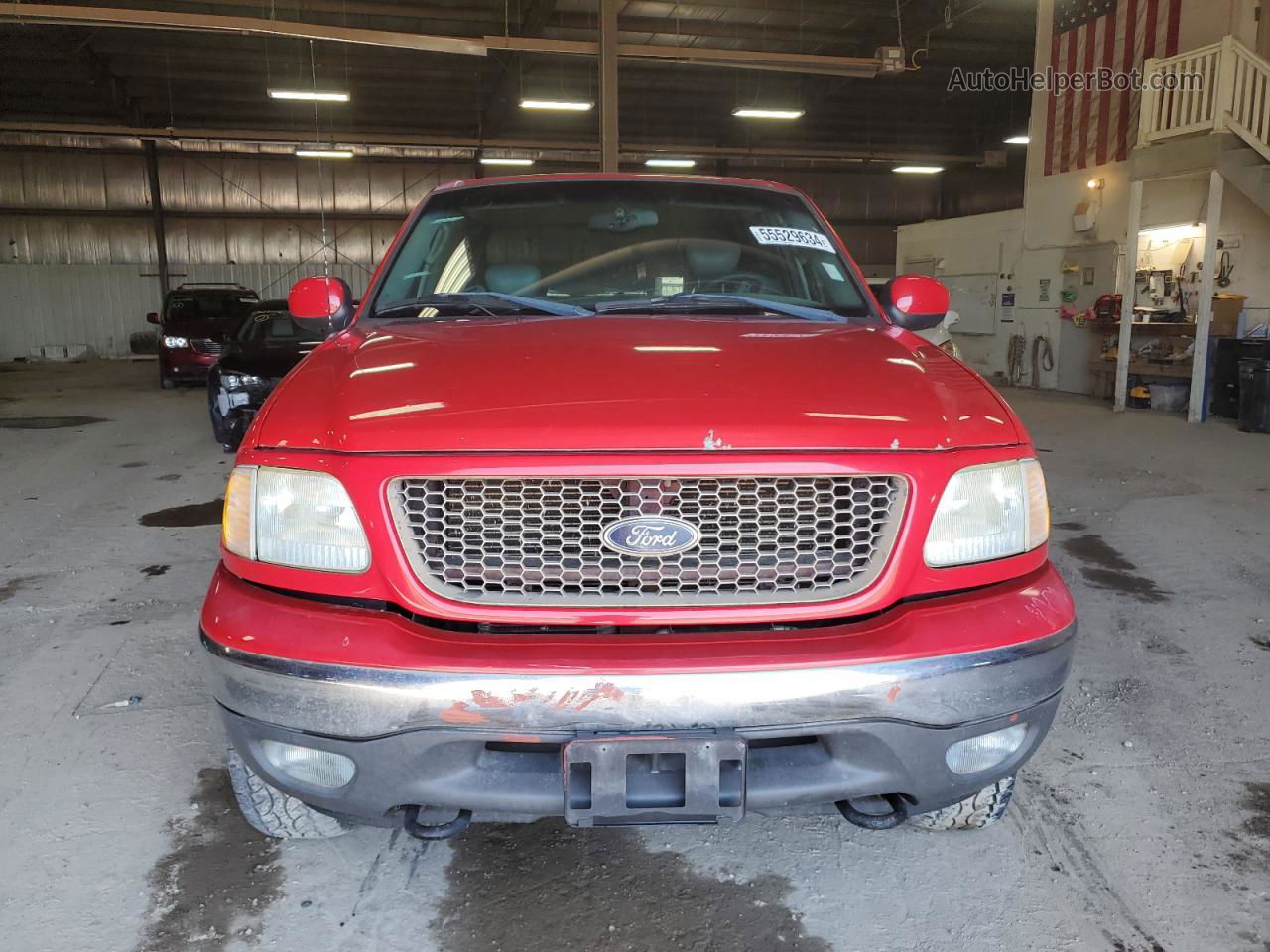 2003 Ford F150  Красный vin: 1FTRX18L03NA99708