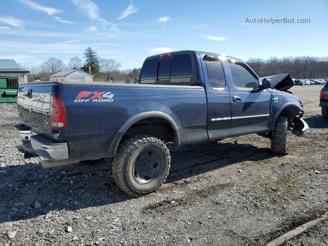 2003 Ford F150  Blue vin: 1FTRX18L03NB38135