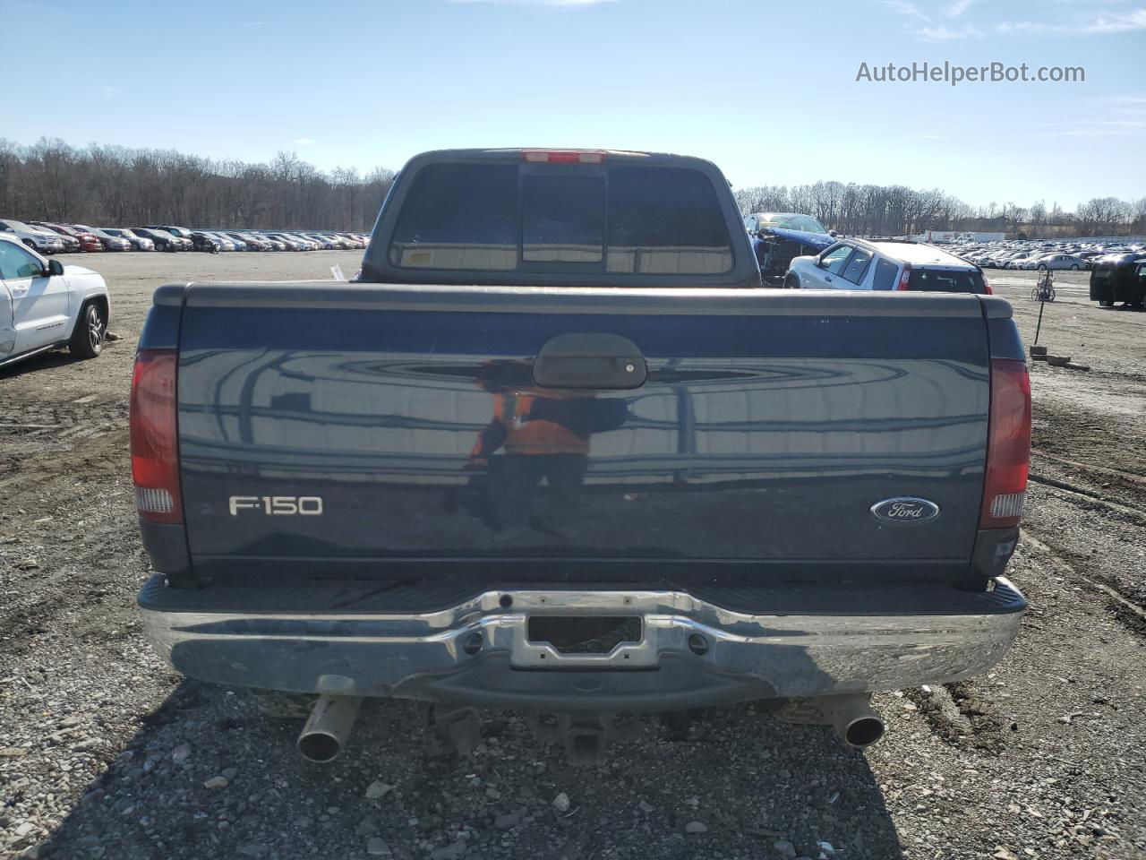 2003 Ford F150  Blue vin: 1FTRX18L03NB38135