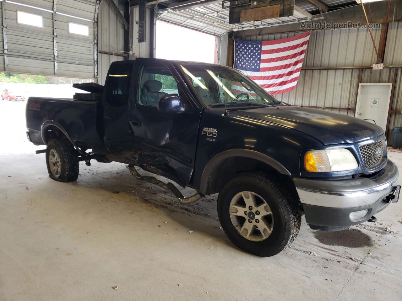 2003 Ford F150  Blue vin: 1FTRX18L03NB69434