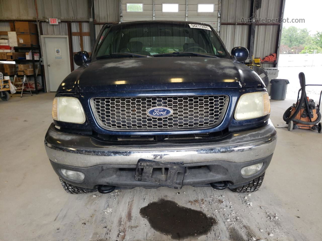 2003 Ford F150  Blue vin: 1FTRX18L03NB69434