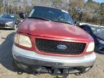 2001 Ford F150  Burgundy vin: 1FTRX18L11NA52572