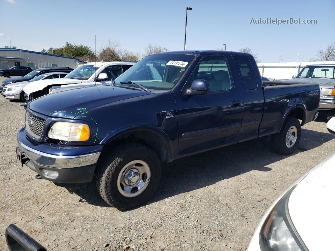 2003 Ford F150  Blue vin: 1FTRX18L13NA28727