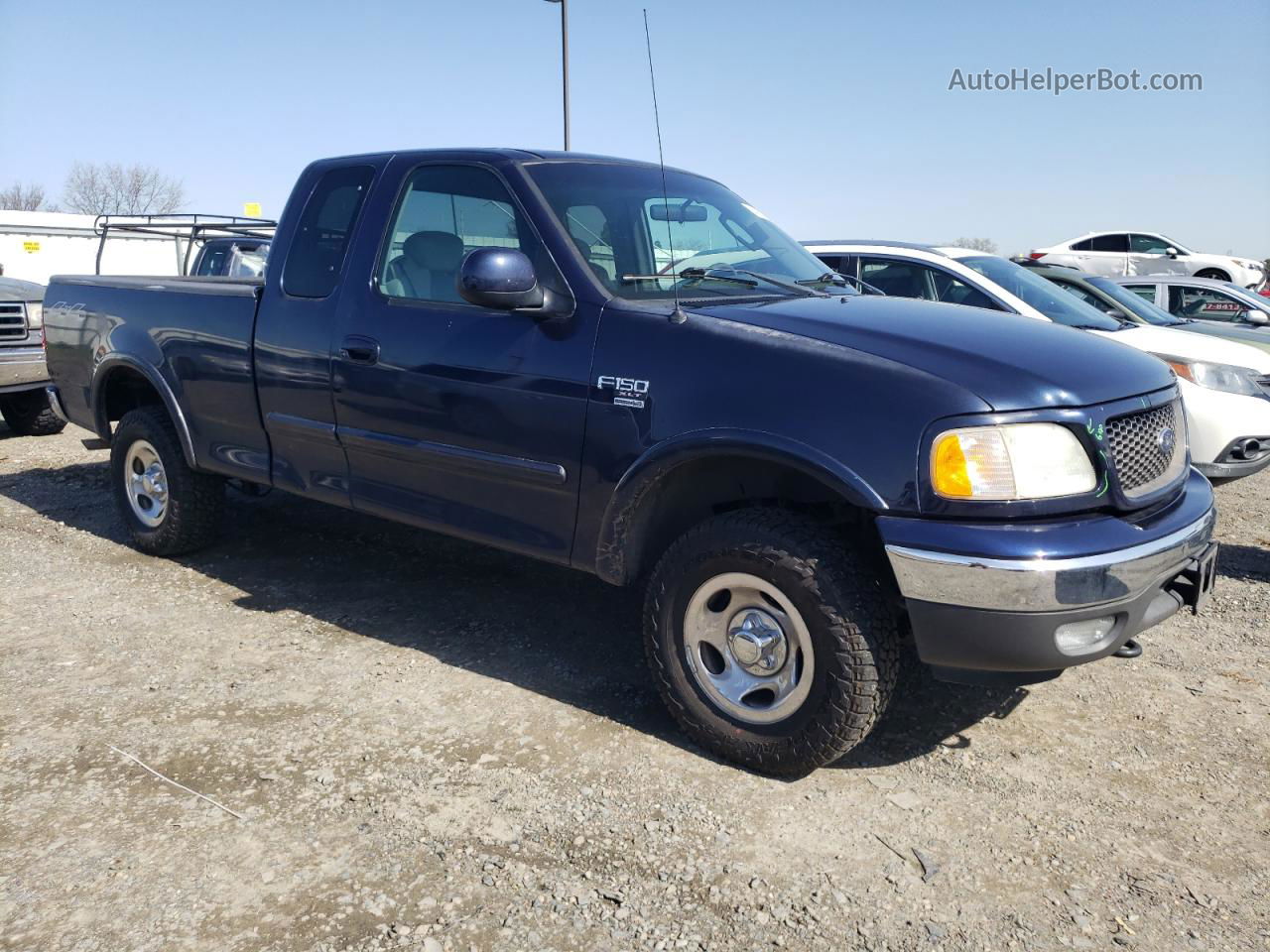 2003 Ford F150  Синий vin: 1FTRX18L13NA28727