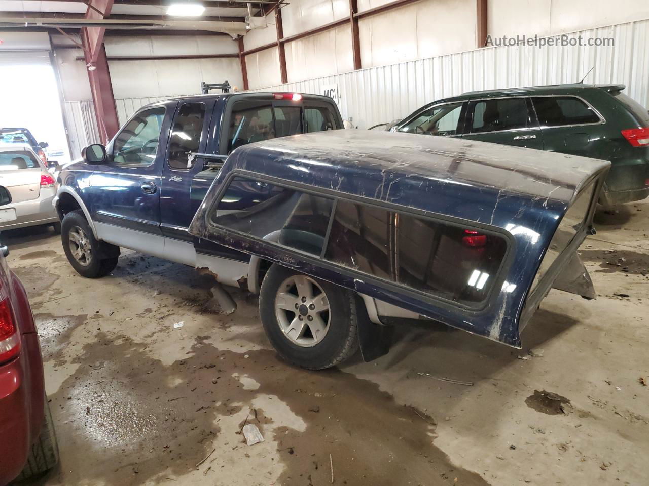 2003 Ford F150  Blue vin: 1FTRX18L13NA64241