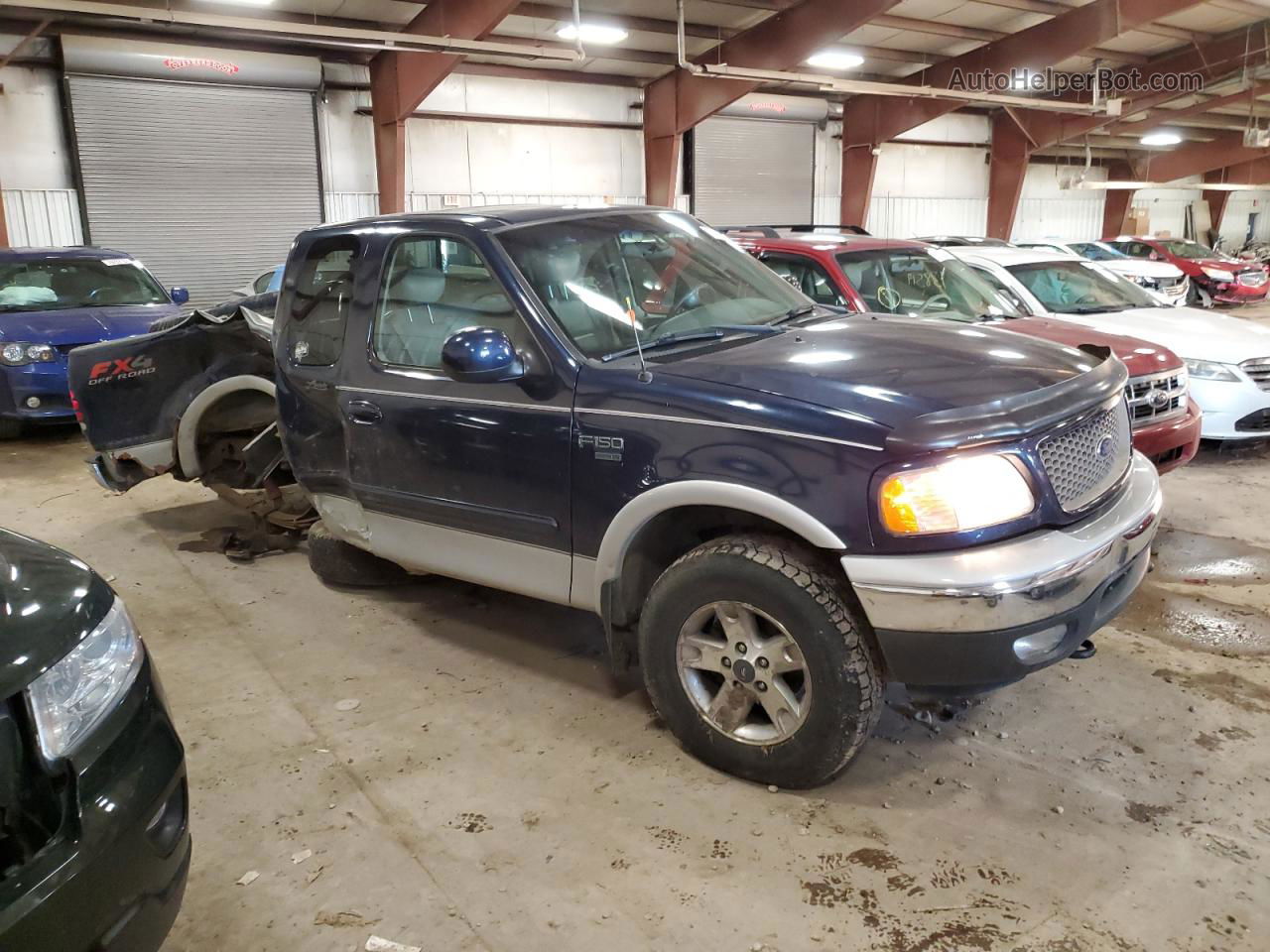 2003 Ford F150  Blue vin: 1FTRX18L13NA64241