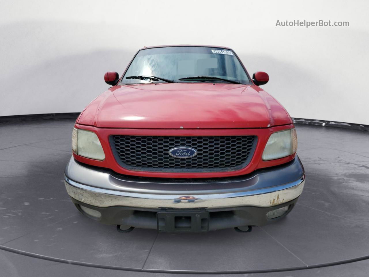 2003 Ford F150  Красный vin: 1FTRX18L13NA75885