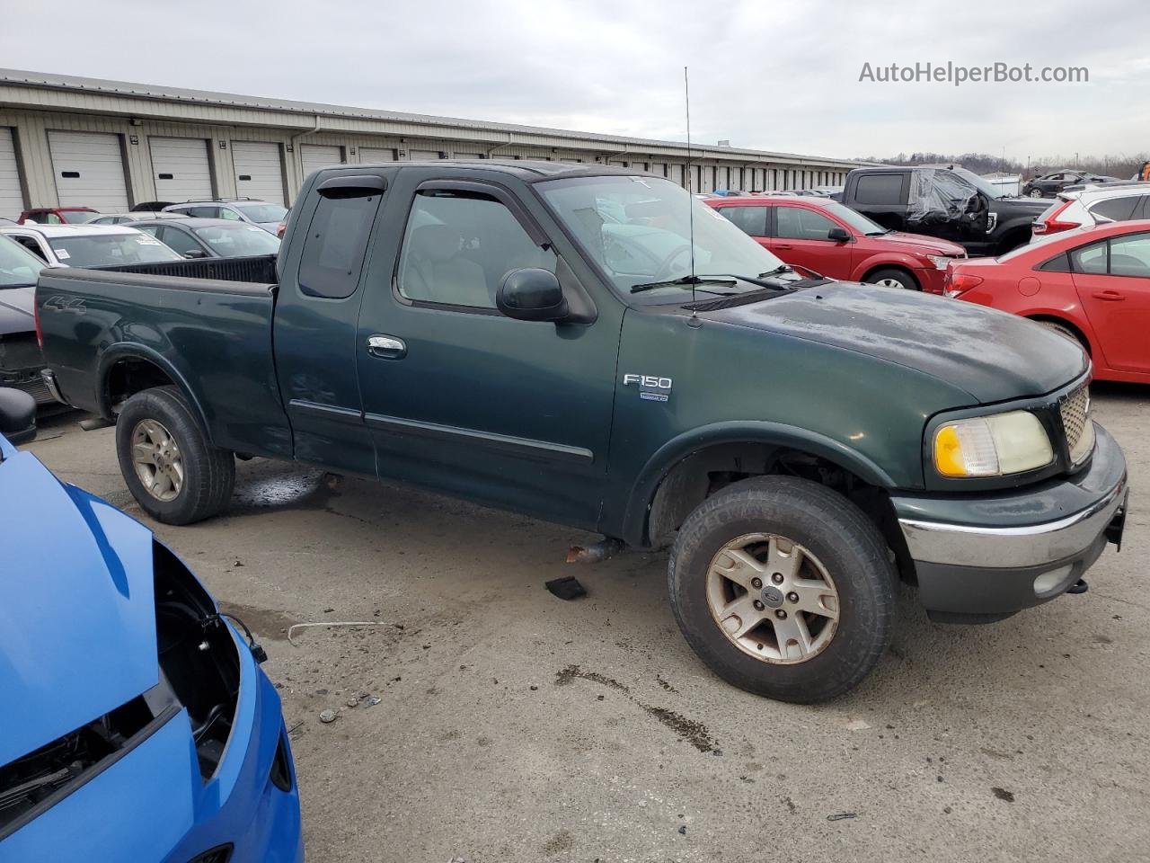 2003 Ford F150  Green vin: 1FTRX18L13NA89480