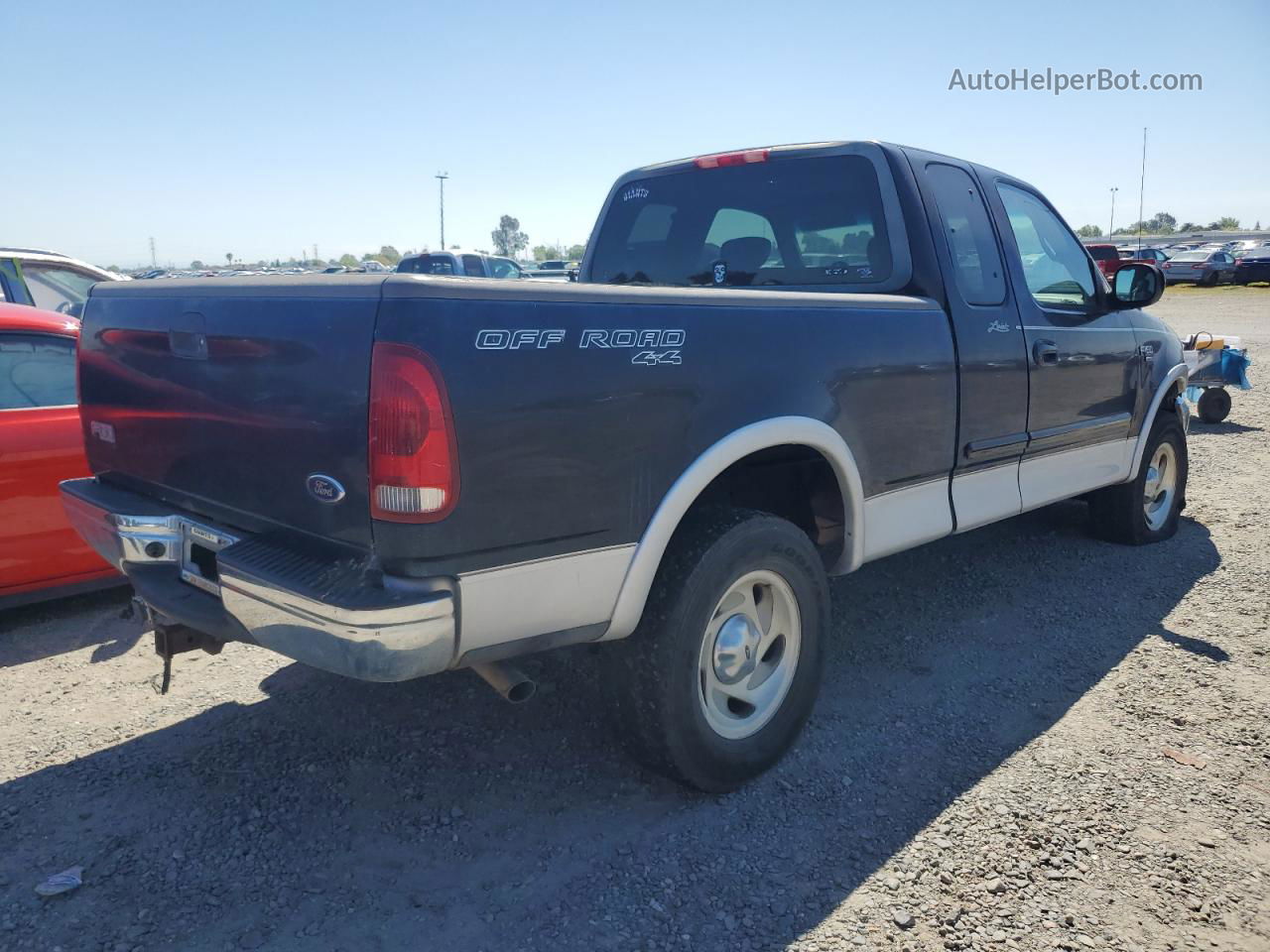 2001 Ford F150  Синий vin: 1FTRX18L21NA80946