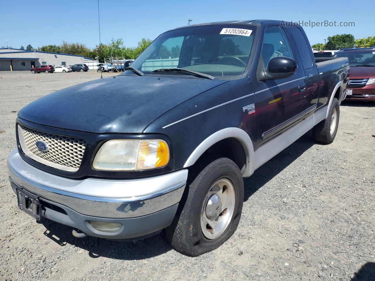 2001 Ford F150  Blue vin: 1FTRX18L21NA80946