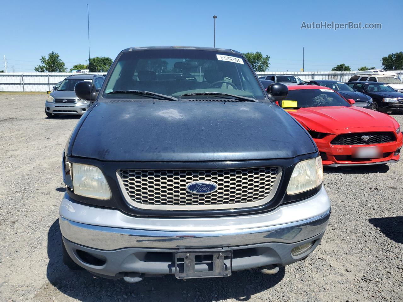 2001 Ford F150  Blue vin: 1FTRX18L21NA80946