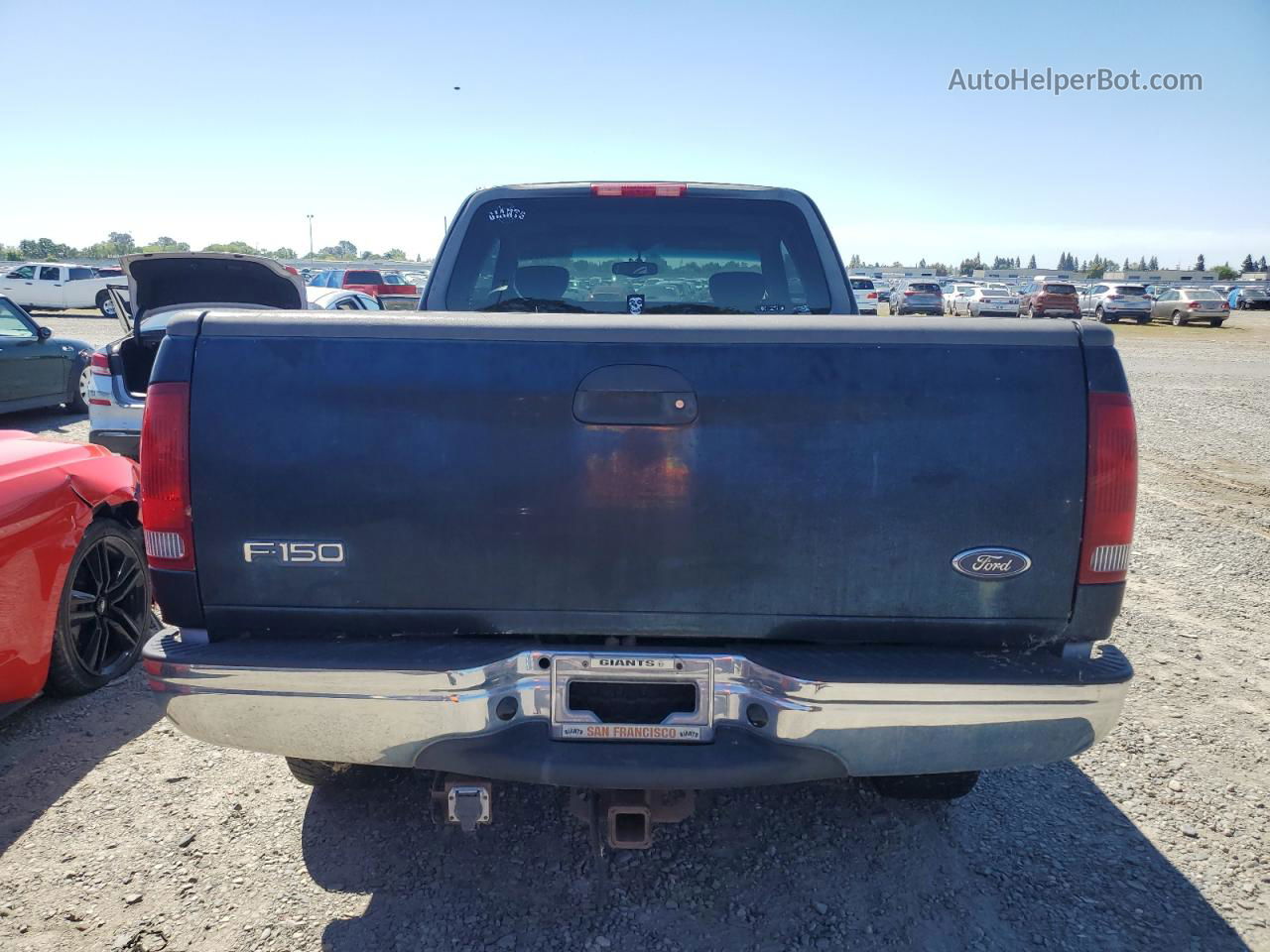 2001 Ford F150  Blue vin: 1FTRX18L21NA80946