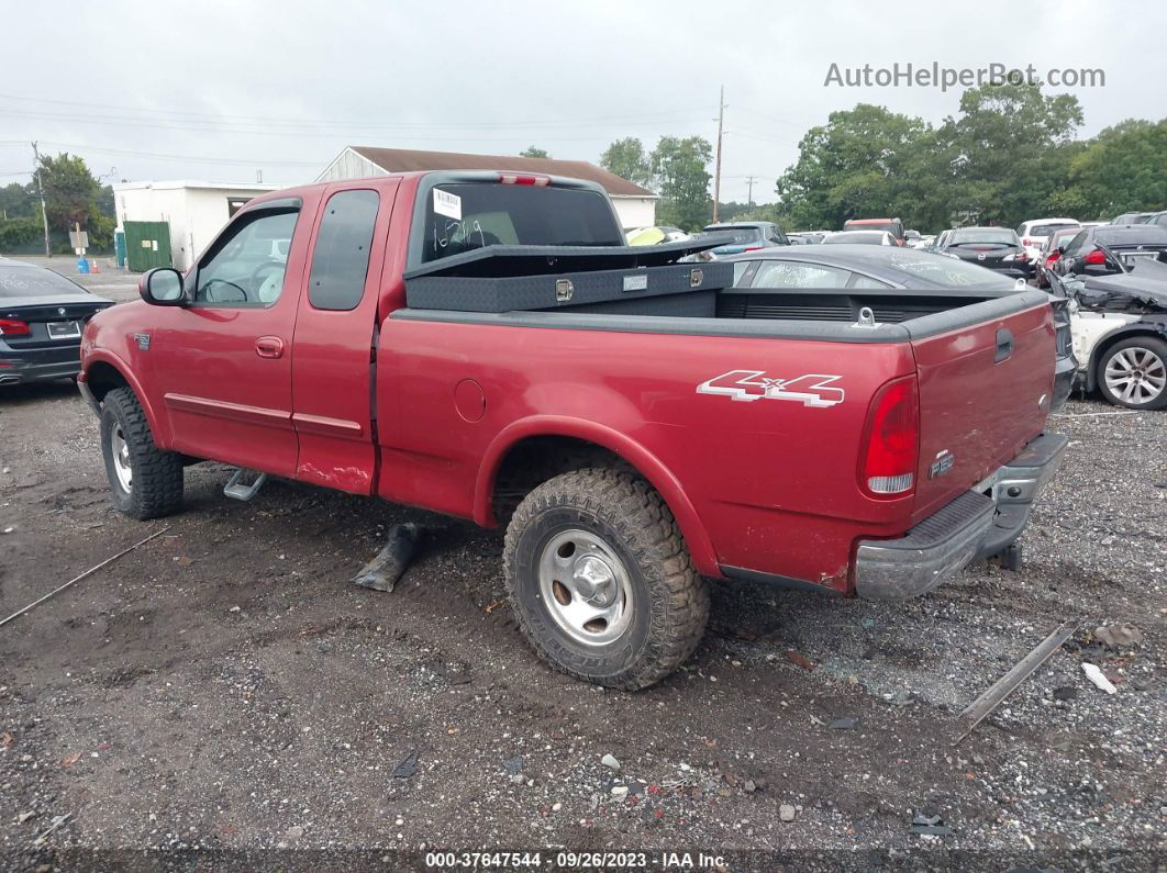 2001 Ford F-150 Xl/xlt/lariat Red vin: 1FTRX18L41NA19047