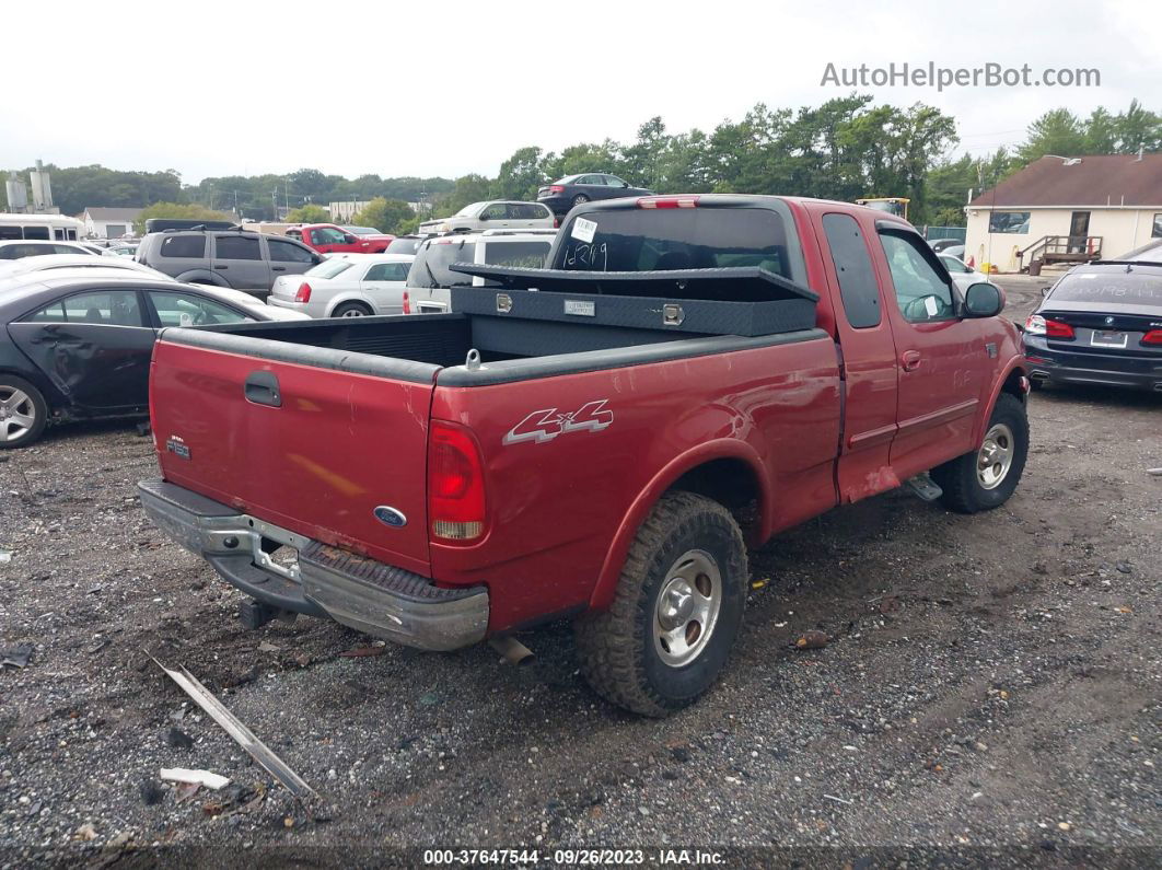 2001 Ford F-150 Xl/xlt/lariat Red vin: 1FTRX18L41NA19047