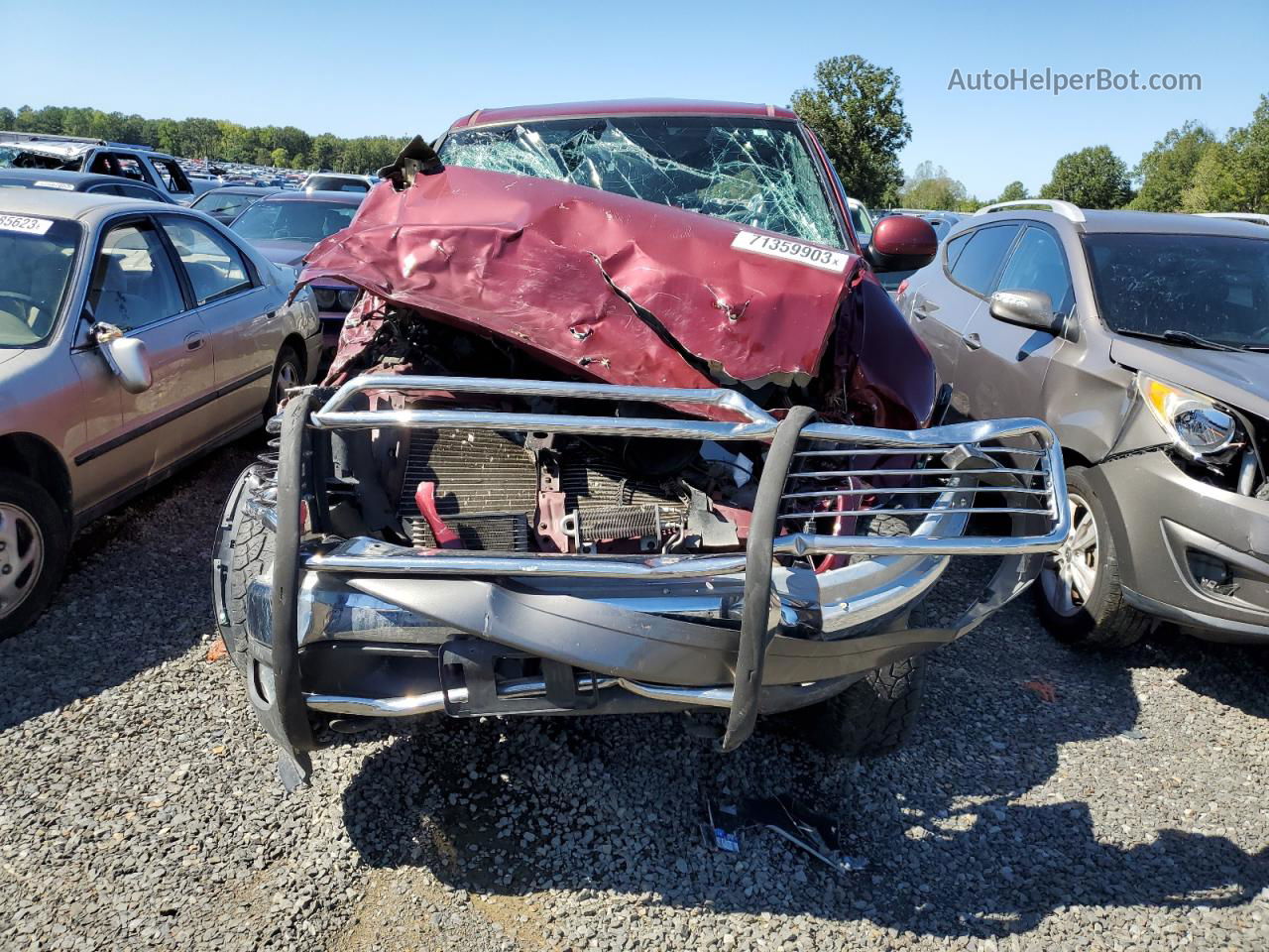 2003 Ford F150  Maroon vin: 1FTRX18L53NA28665