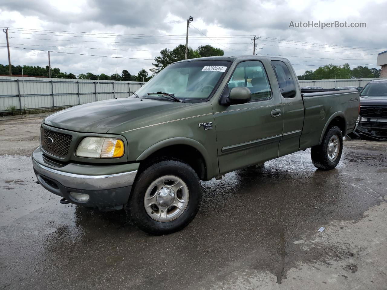 2003 Ford F150  Green vin: 1FTRX18L63NA57379